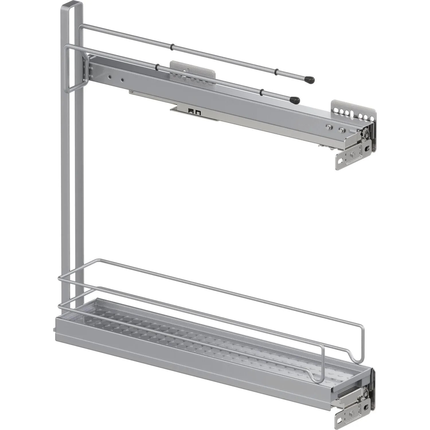 Vauth-Sagel Handtuchhalter Sub Slim Korpusbreite 150 mm Silber
