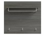 Inn.Furn Garderobenpaneel Grau 80 cm mit Kleiderstange Rumba_8