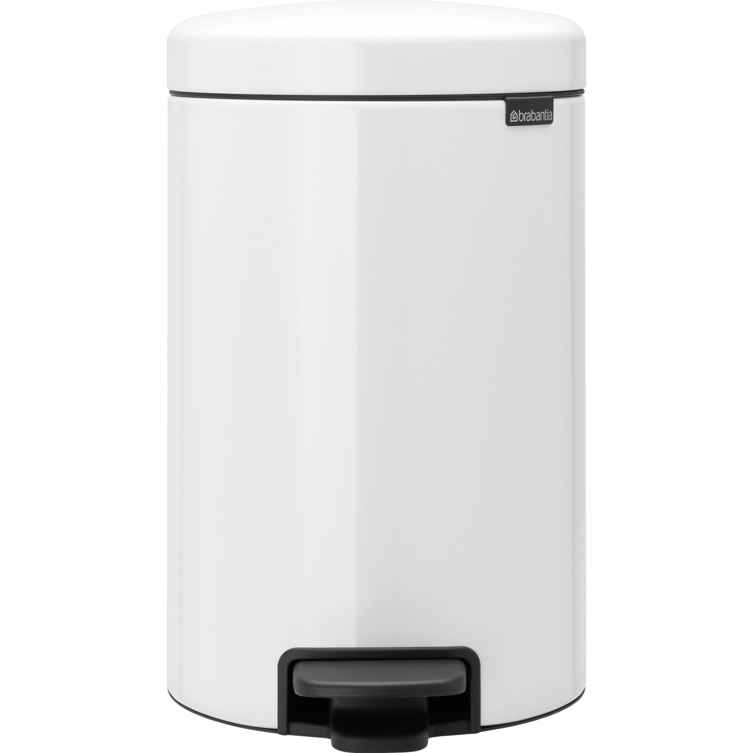 Brabantia Treteimer NewIcon 12 l Weiß mit geräuschlosem Deckelverschluss günstig online kaufen