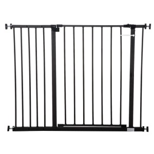 PawHut Türschutzgitter Klemmbefestigung 76-107 x 76 cm