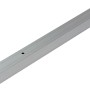 Hettich Laufprofil TopLine 8plus, Aluminium silber eloxiert, für Schiebetüren bis 80kg.