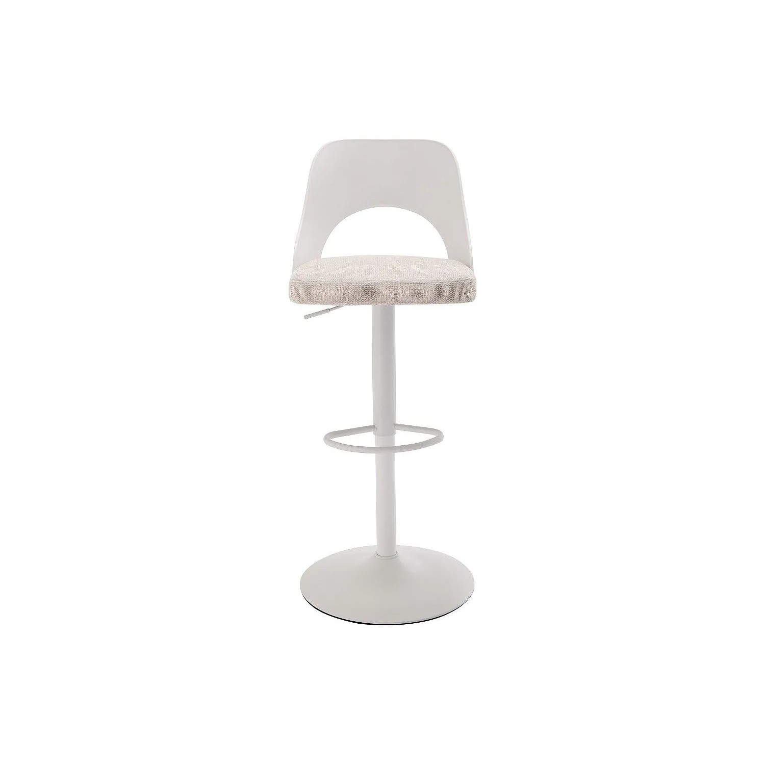 Vente-unique Barhocker Lirvono Beige  Weiß 44 cm