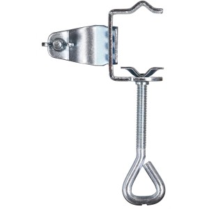 Tischklammer für Sonnenschirme bis Ø 32mm aus verzinktem Stahl.