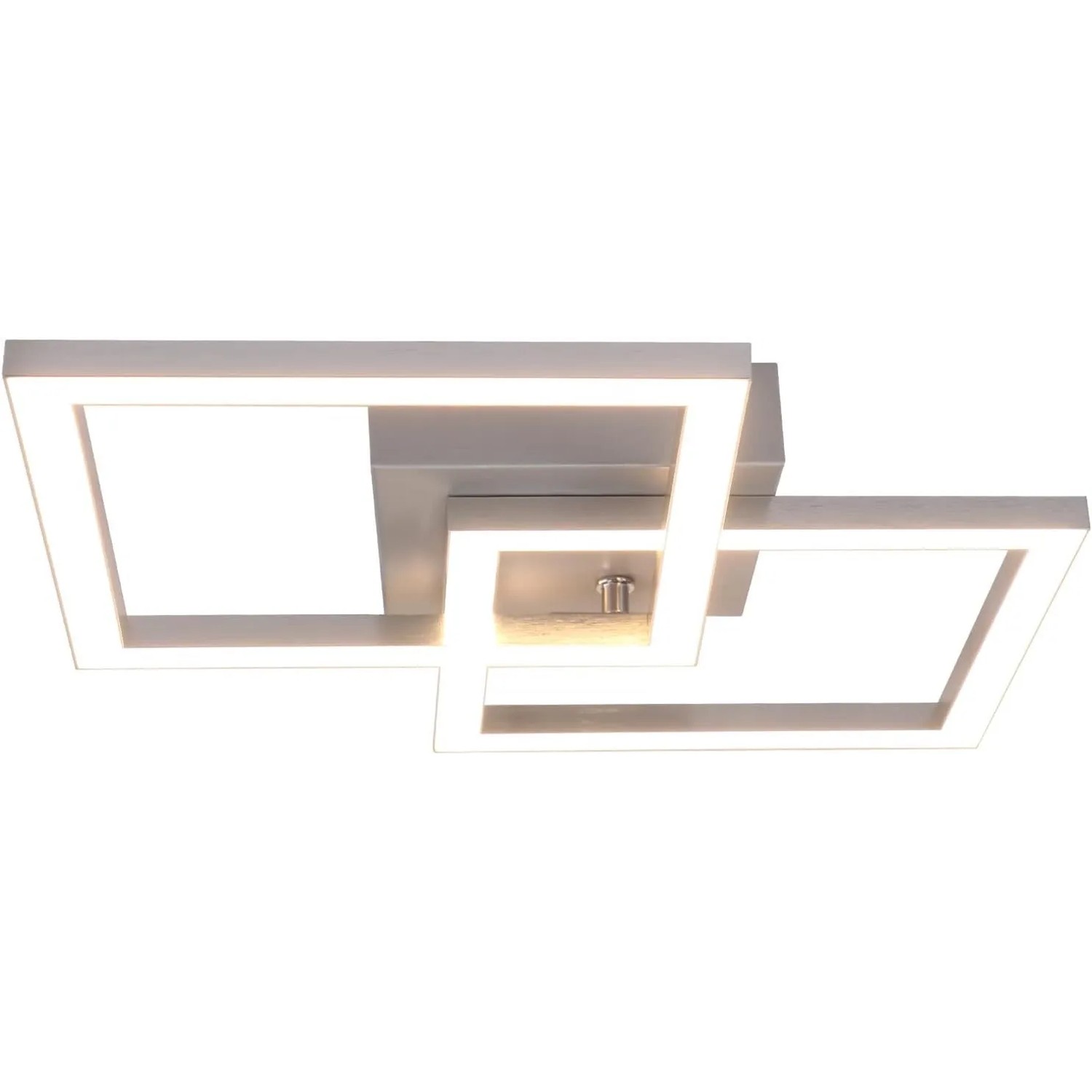 NETTLIFE LED Deckenleuchte aus Aluminium L30cm Silber