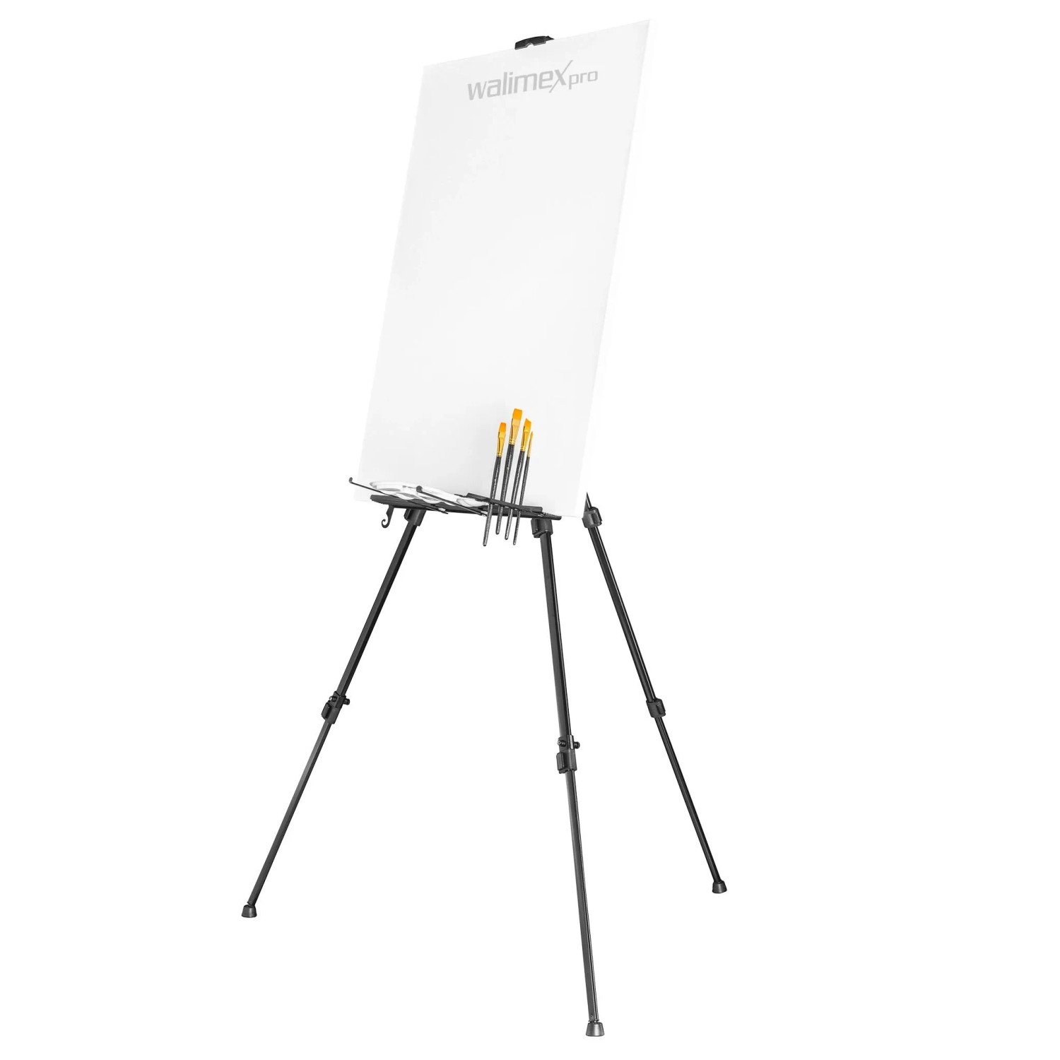 Walimex Pro Staffelei Xxl 62-205Cm Leinwand Aluminium Feldstaffelei Stativ