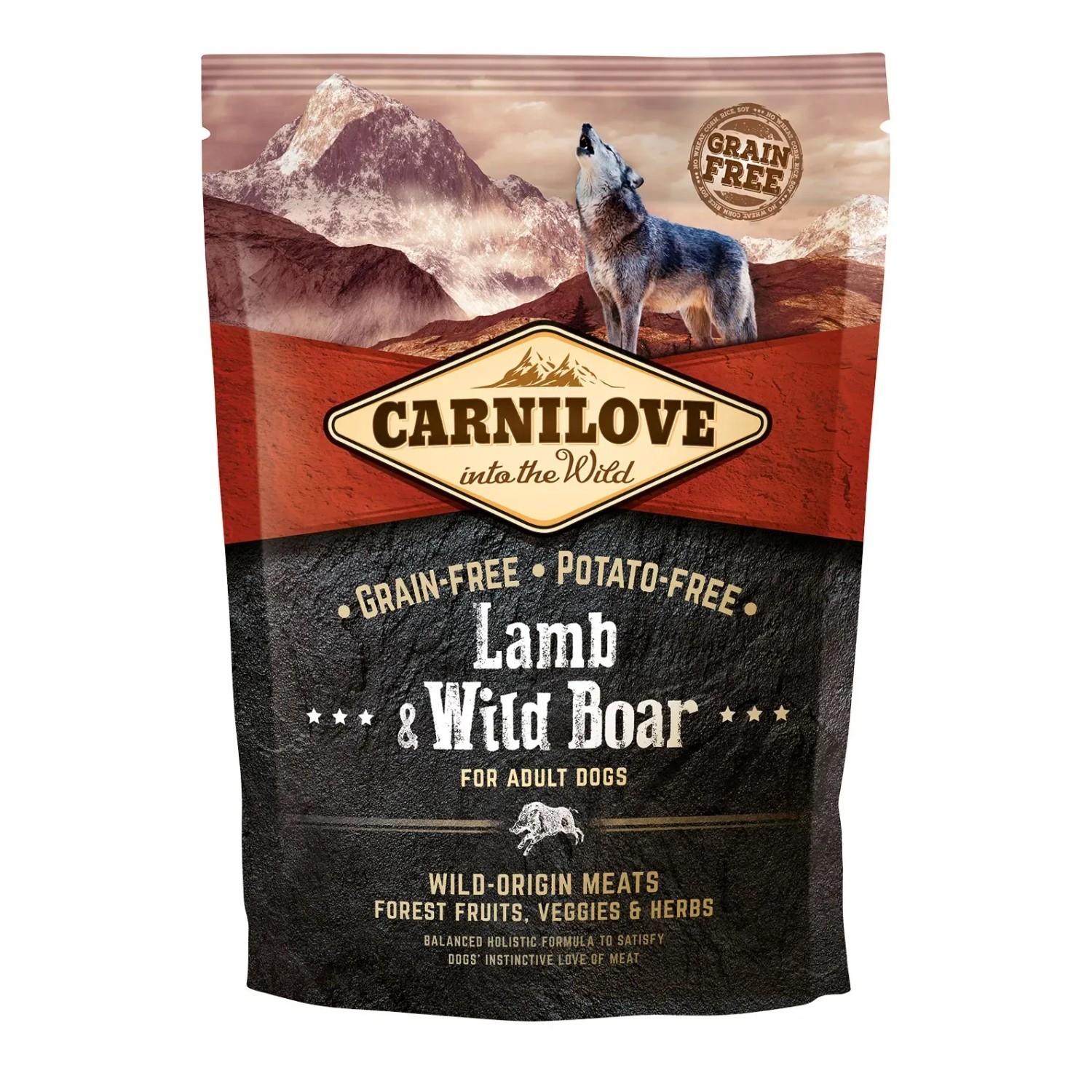 Carnilove Trockenfutter Hund Adult Lamm Wildschwein getreidefrei 1,5 kg  kaufen bei OBI