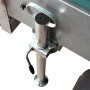 Stema Abstellstütze am Anhänger, silberfarben, zur Stabilisierung beim Beladen.