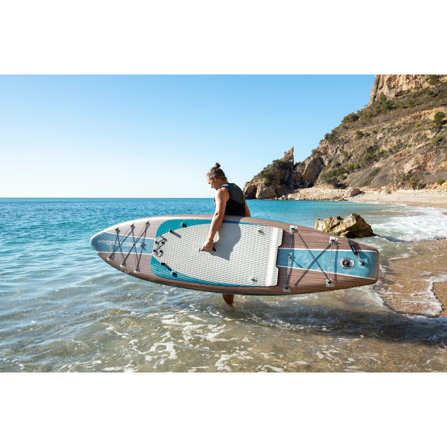 Bestway SUP Allround Board-Set Freesoul Elite Sitz 335 cm x 84 cm x 15 cm_16