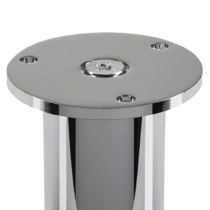 SOTECH Möbelfuß ALPHA Chrom Poliert Höhe 50 mm