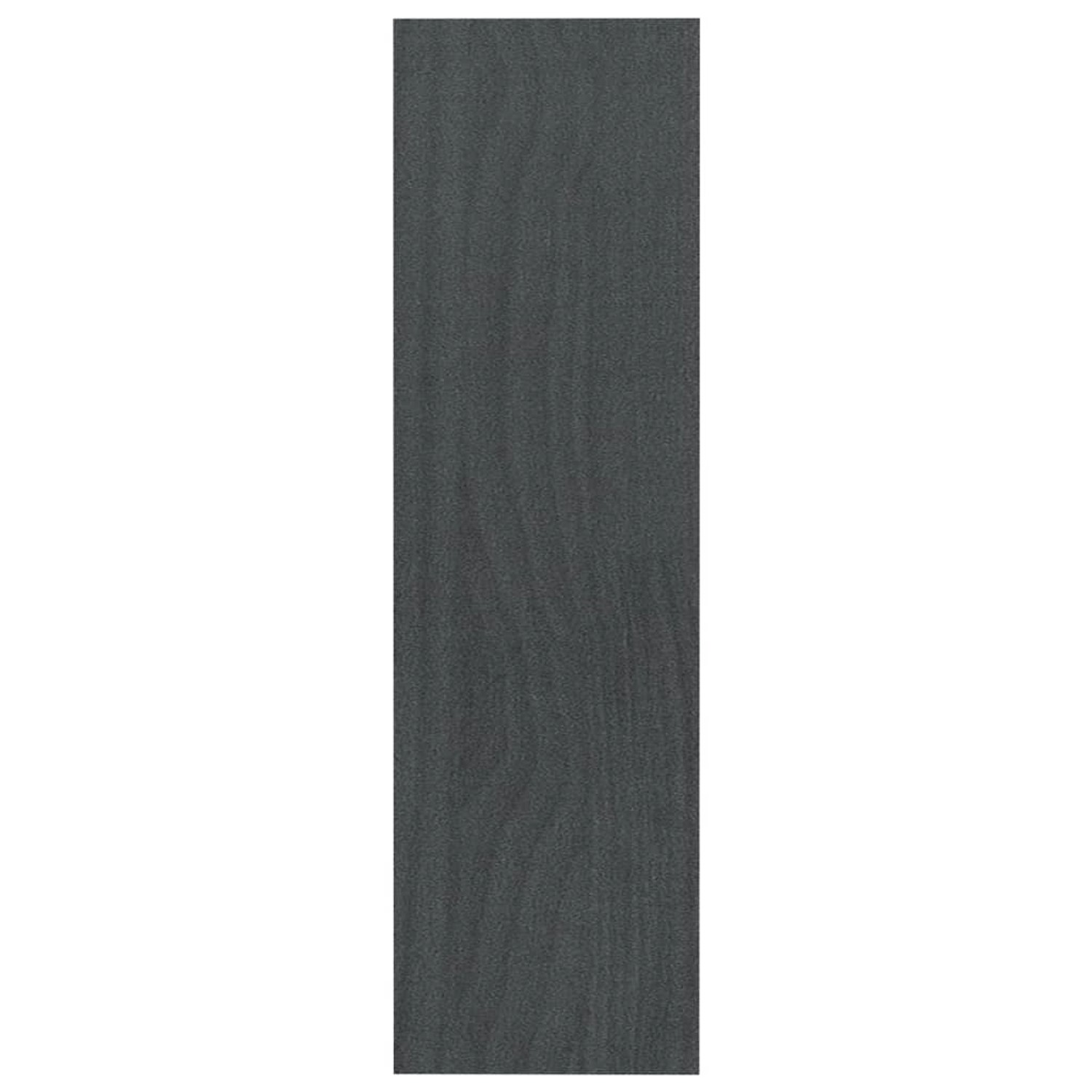 Graues VidaXL Bücherregal/Raumteiler aus Kiefer Massivholz, Detailansicht.