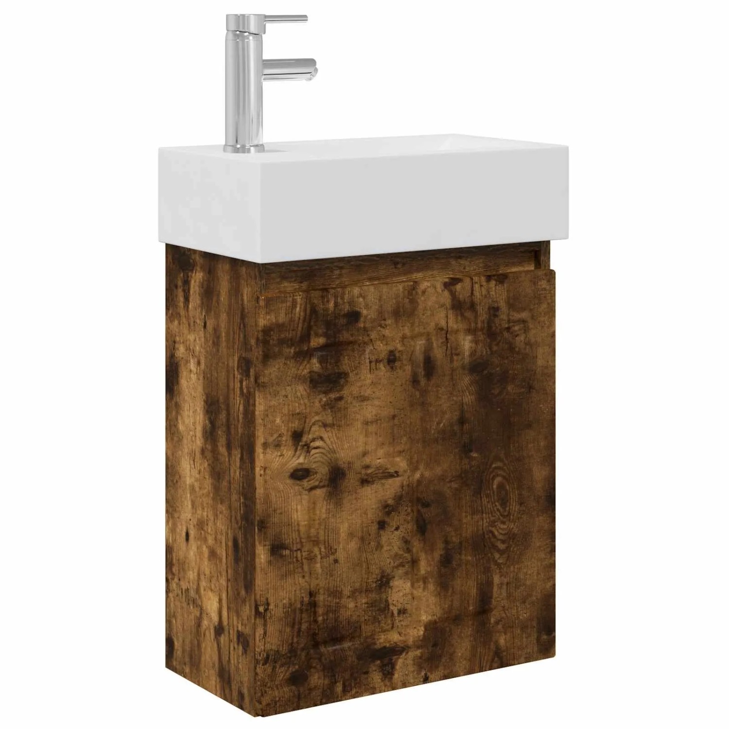 vidaXL Badezimmer Waschtischunterschrank mit Wasserhahn 889486