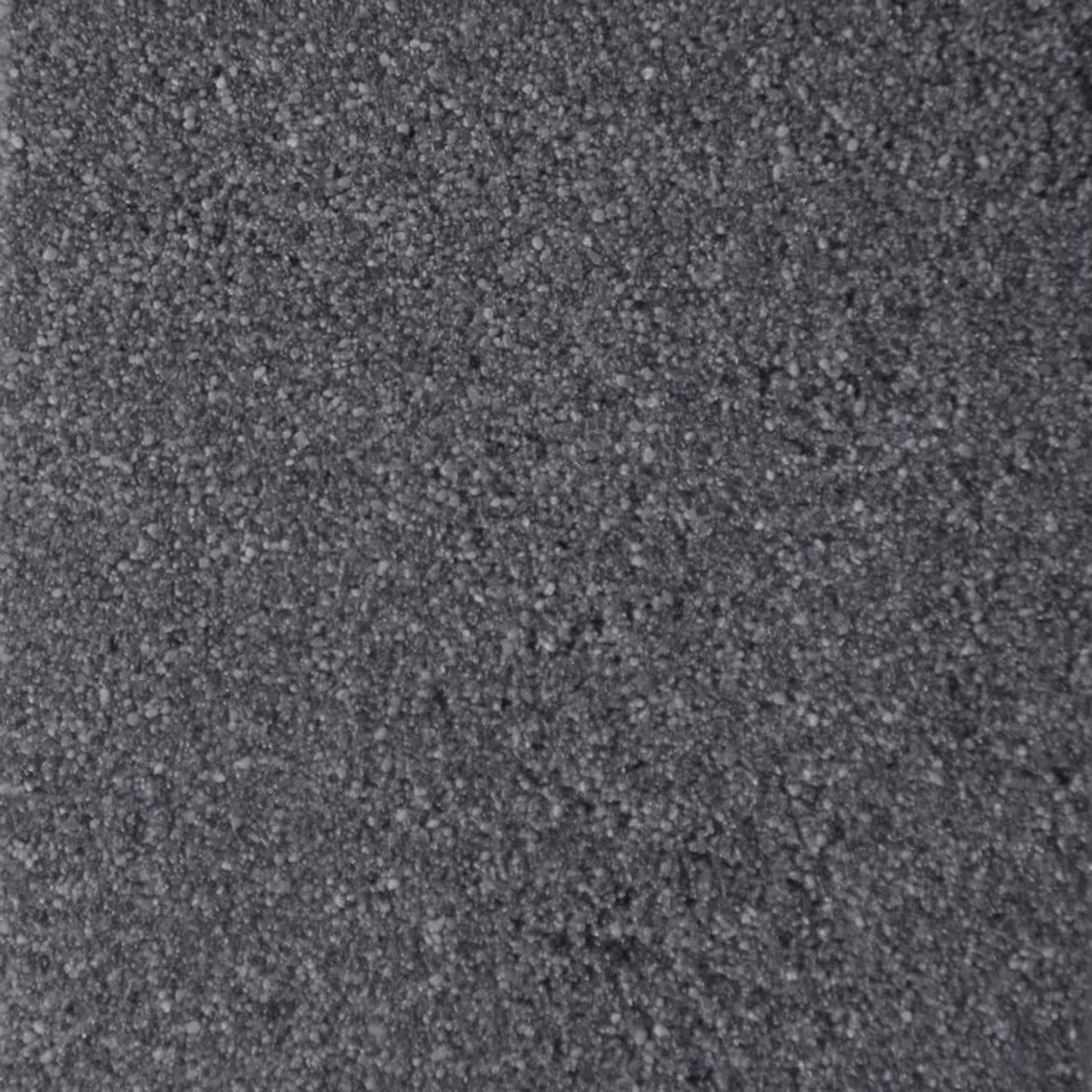 Dunkelgrauer Terralith Pflasterfugenmörtel Anthrazit Basalt. Körnige Textur für Fugen im Außenbereich, PKW-geeignet.