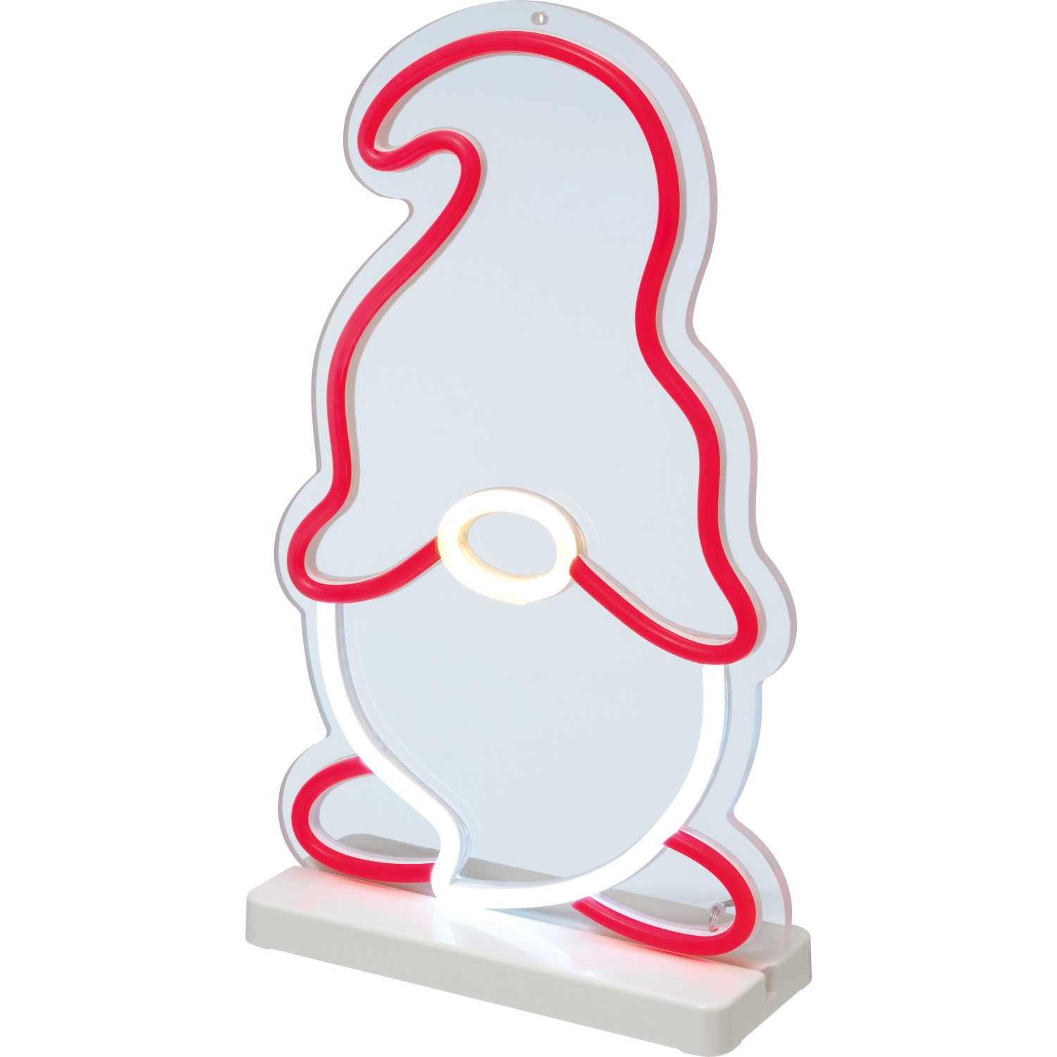 LED-Neonlicht Wichtel 21 cm x 33 cm Multicolor 180 LEDs