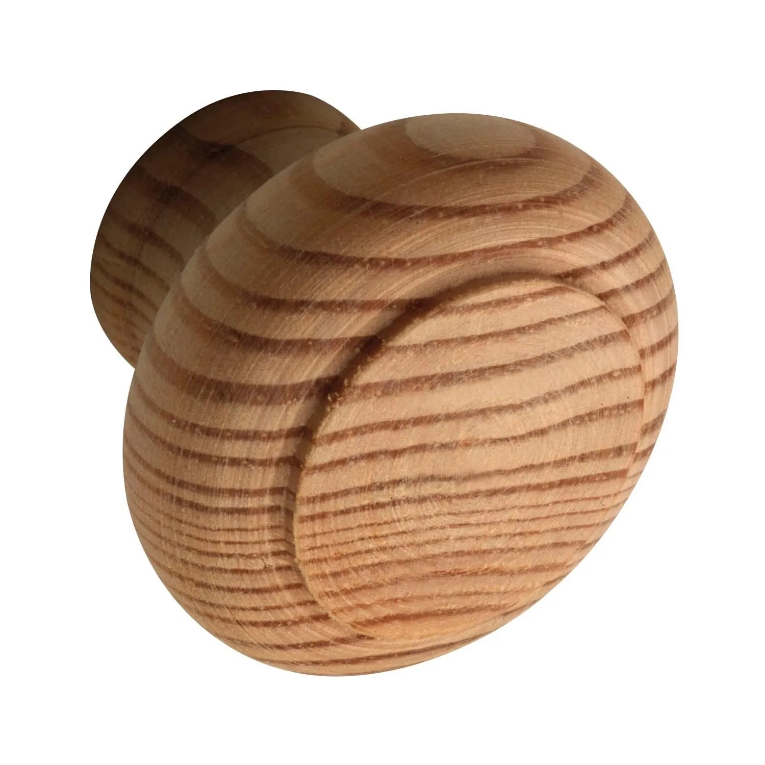 Alles im Griff Möbelknopf Hylas Ø 32 mm Tiefe 25 mm Kiefer Roh