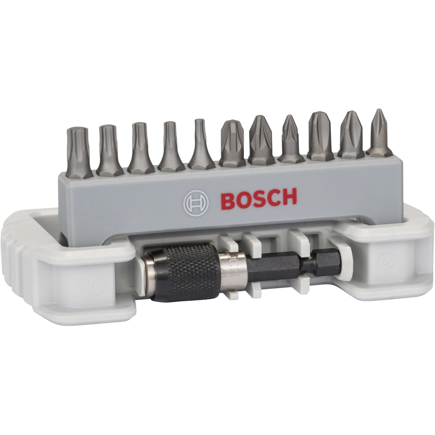 Bosch Schrauberbit-Set 2608522129 Extra-Hart 11tlg PH PZ T 25mm Bithalter (Inhalt 12 Stück)