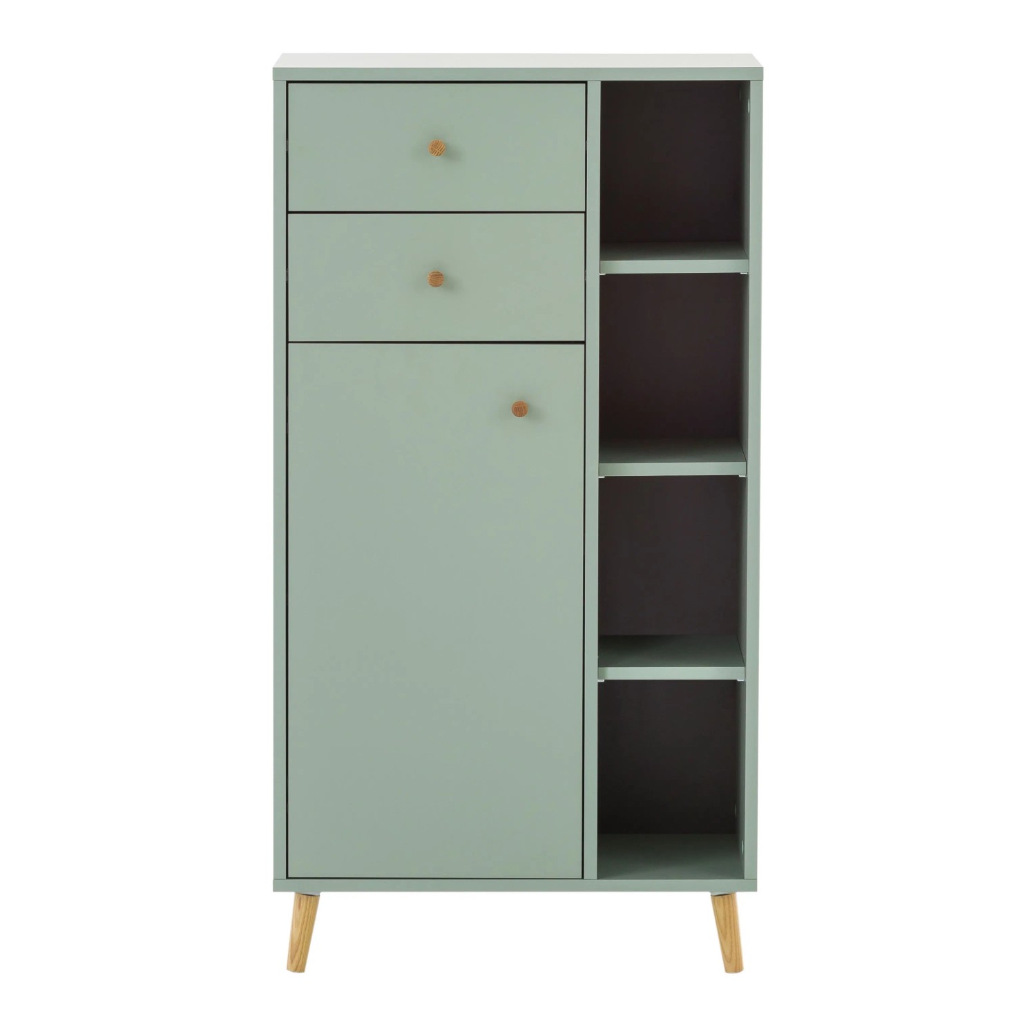 Schildmeyer Highboard Bjarne HB 600 Pistazie 113,4 cm x 60,2 cm x 33,05 cm