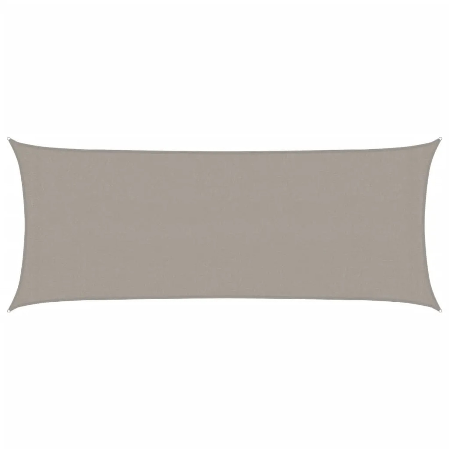 vidaXL Sonnensegel 160 g/m² Rechteckig Hellgrau 2x4,5 m HDPE 4001977 günstig online kaufen