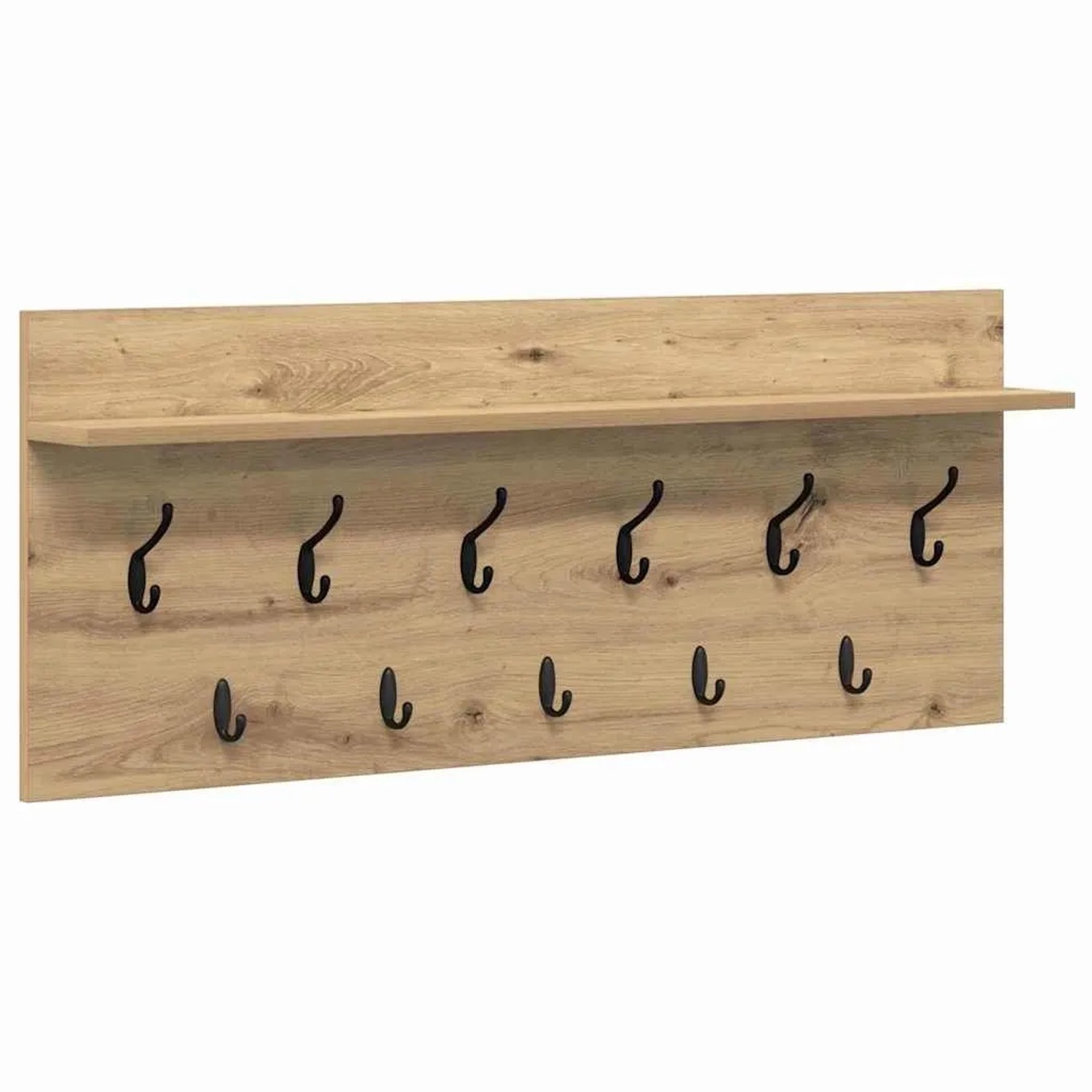 vidaXL Wandmontierter Nachttisch Artisan-Eiche 100 x 40 x 12 cm 874450