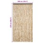 Beiger Insektenschutz-Vorhang aus Chenille, 100x220 cm, für Fenster und Türen.