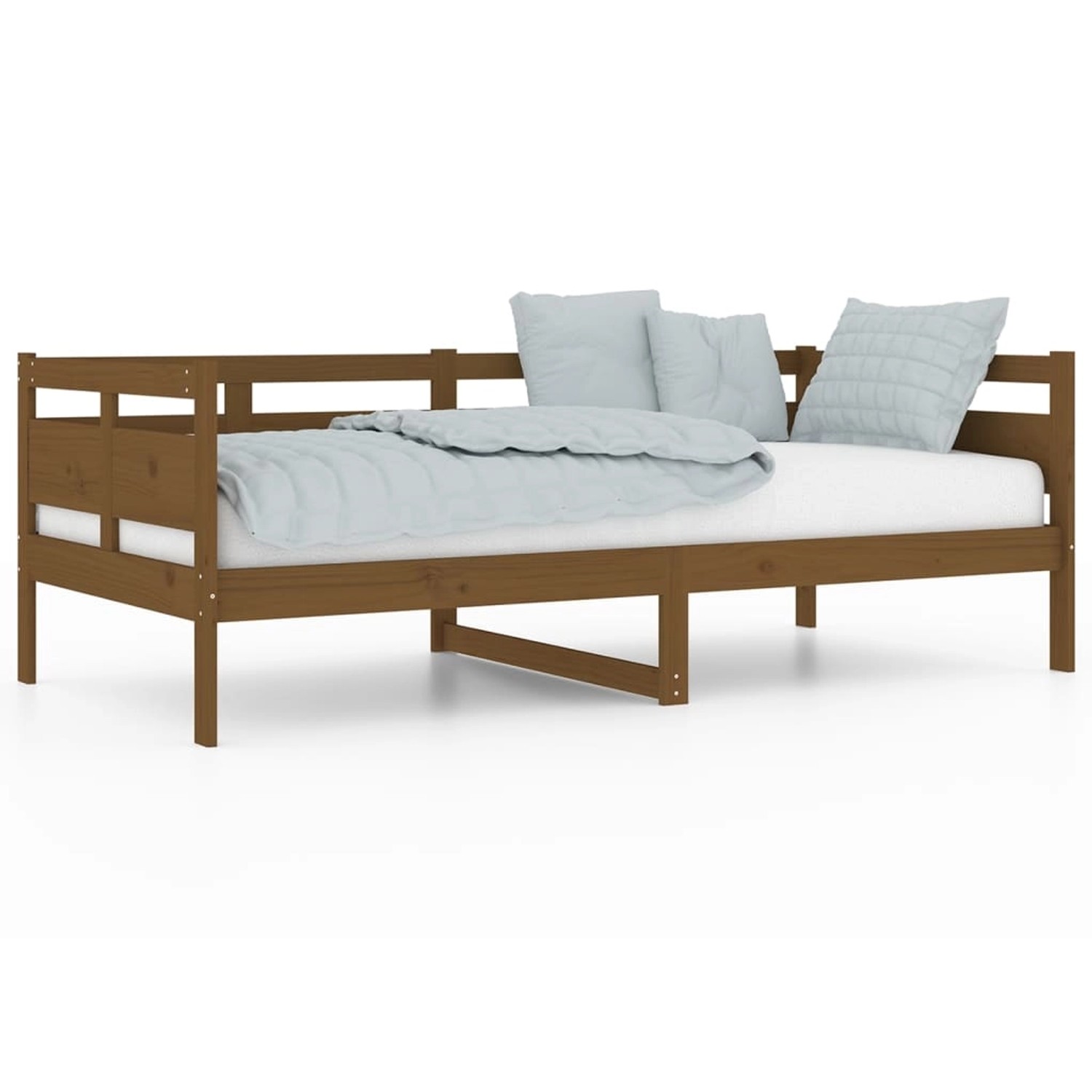 Vidaxl Tagesbett Honigbraun Massivholz Kiefer 90x190 Cm günstig online kaufen