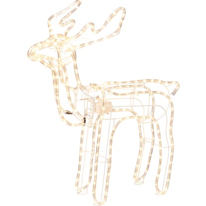 OBI LED-Figur Rentier 216 Warmweiß Beweglich Timer