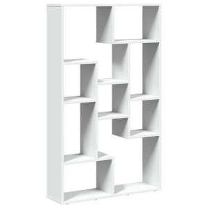 vidaXL Bücherregal Weiß 72x20x120 cm Holzwerkstoff 858156