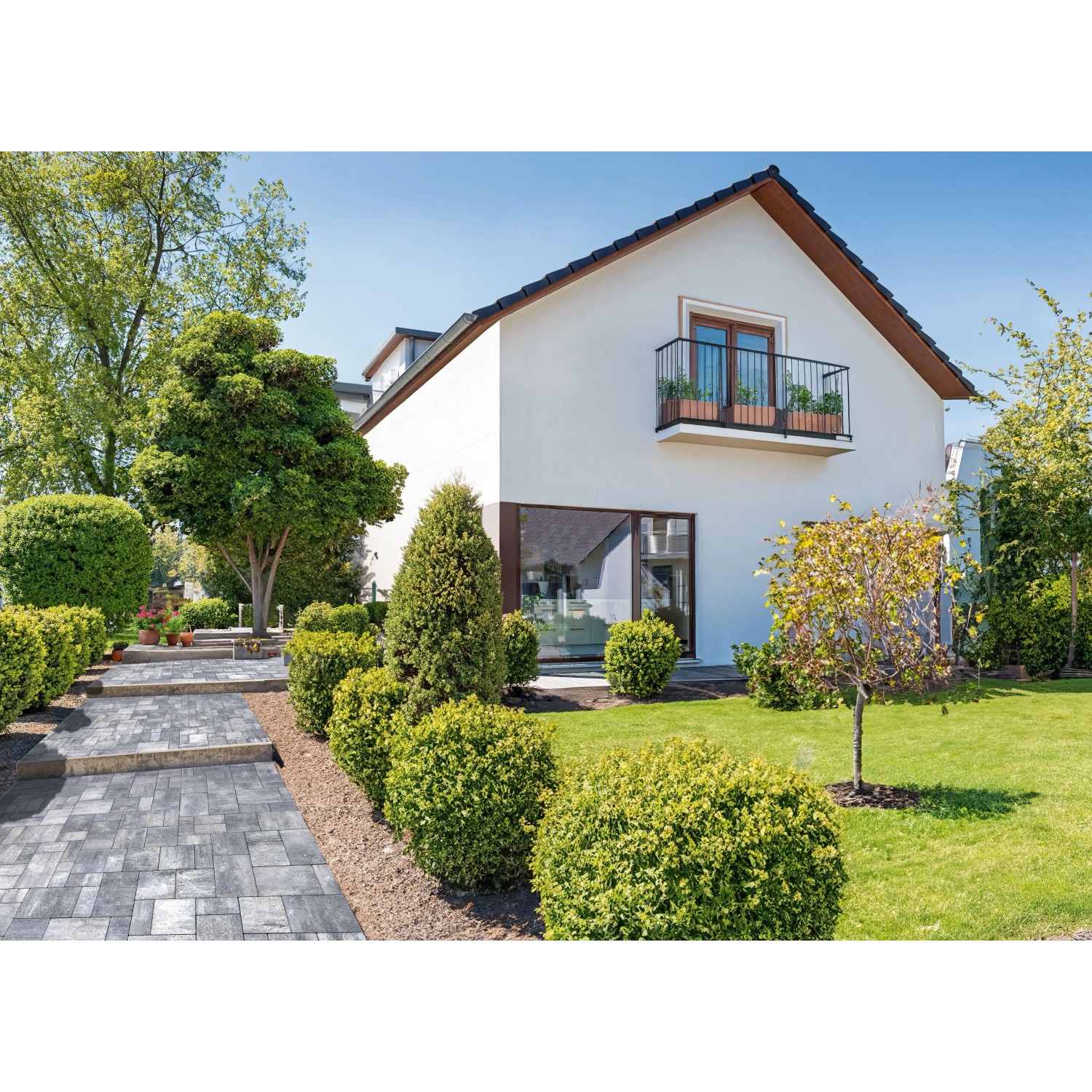 EHL Pflaster Tresa Formatmix 5 cm Weiß-Anthrazit_5