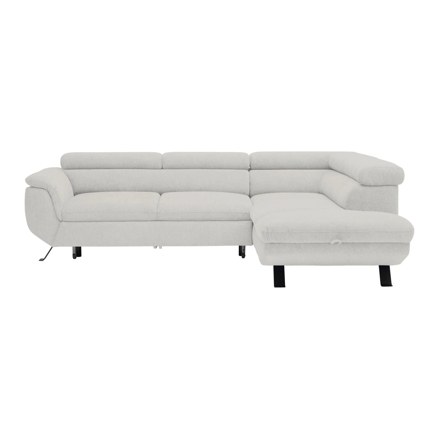 Mömax Ecksofa Raven Grauweiß