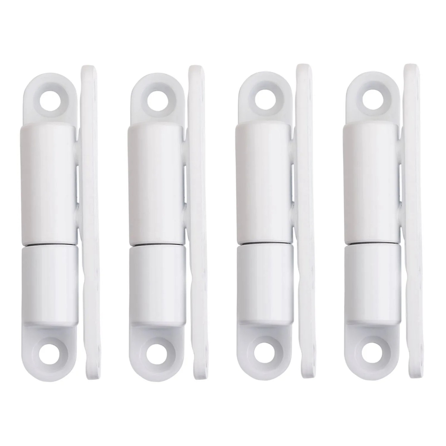 SOTECH 4 Stück Türband Aufschraubband 15 x 83 mm Weiß