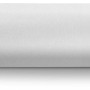 Rolle Laura Ashley Vliestapete Lille Pearlescent Stripe Silver, silber gestreifte Dekortapete.