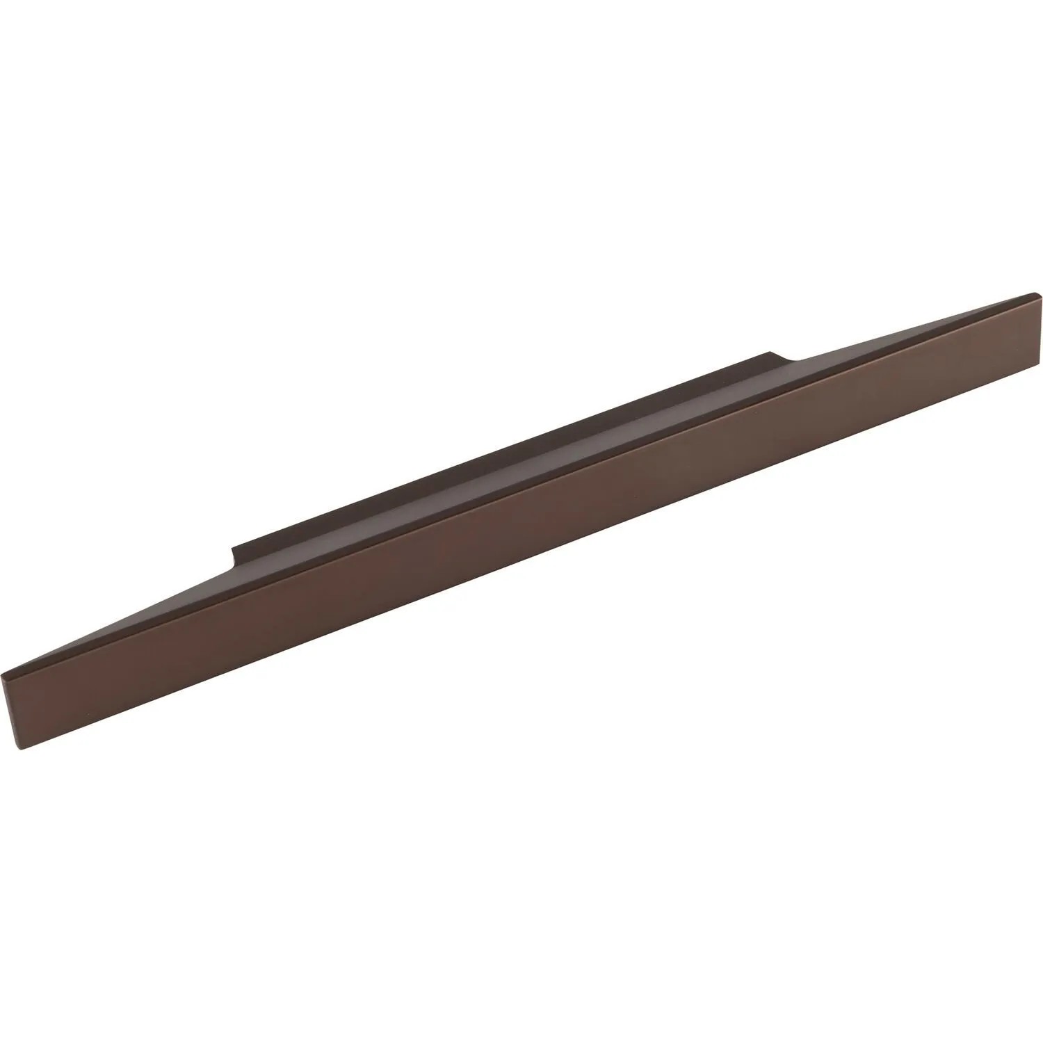 Furnipart Möbelgriff Facet La 96 mm Breite 220 mm Aluminium Bronze Matt