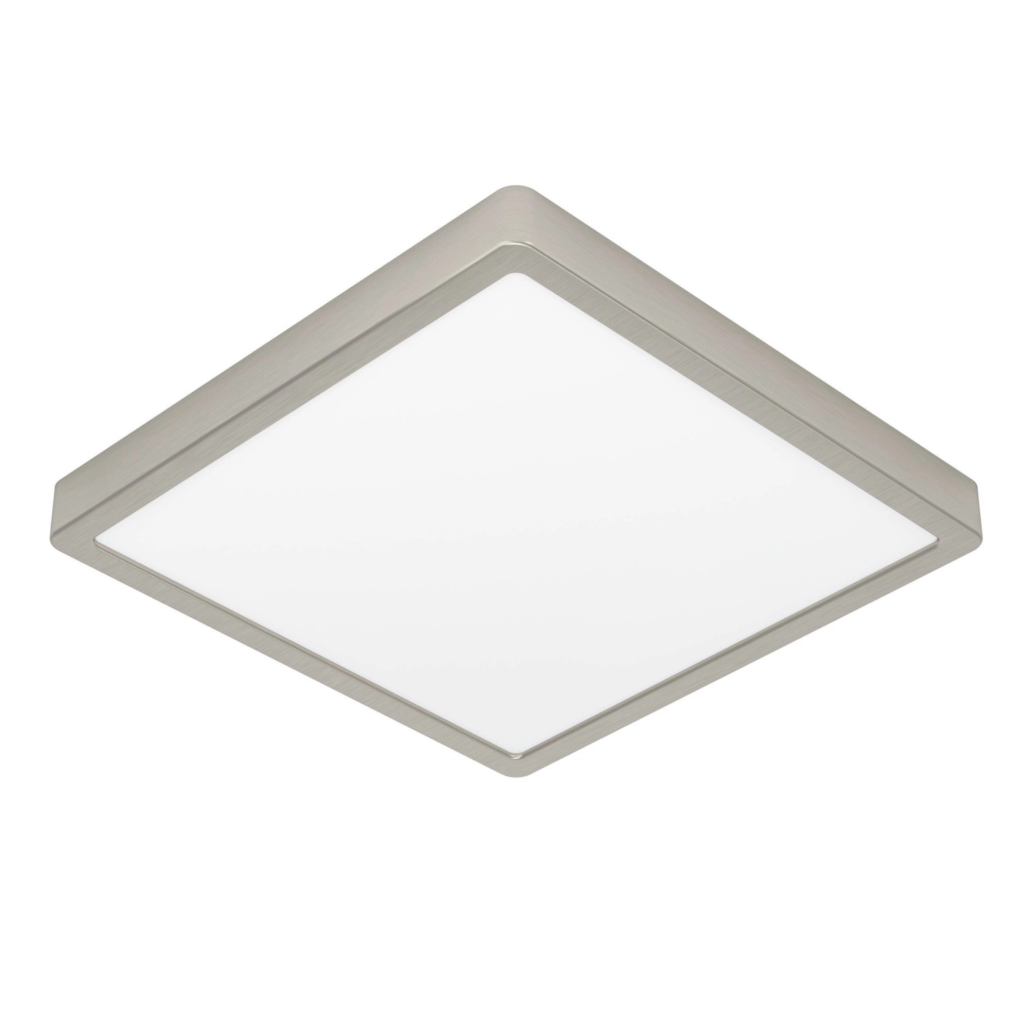 LED-Anbaupanel Fueva 5 IP20 830 nickel 28,5x28,5cm günstig online kaufen