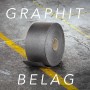 Score-Abrasives Graphitbelag für Bandschleifer, 50mm breit, 0,5m lang.