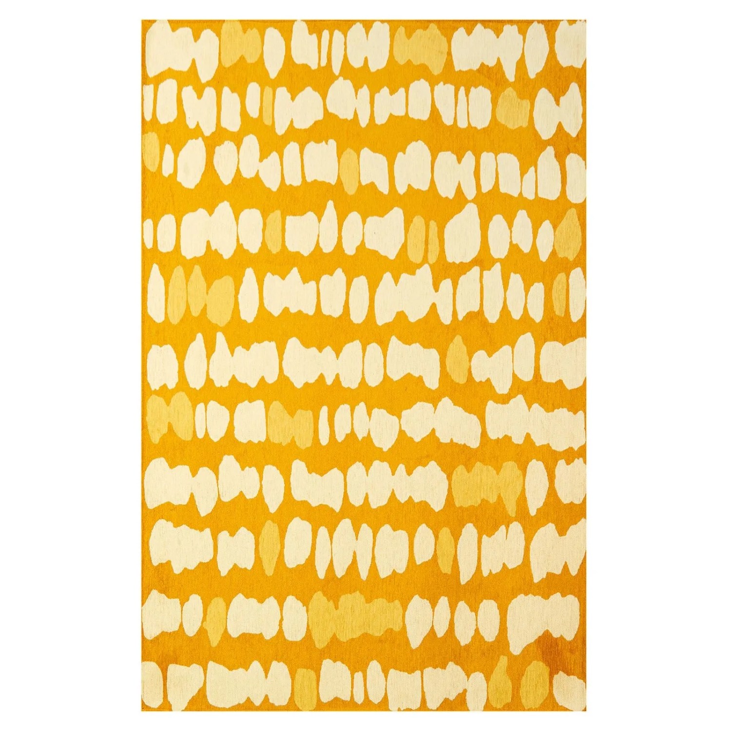 Lola&Moi Teppich Ice In Pumpkin Gelb 80x150cm