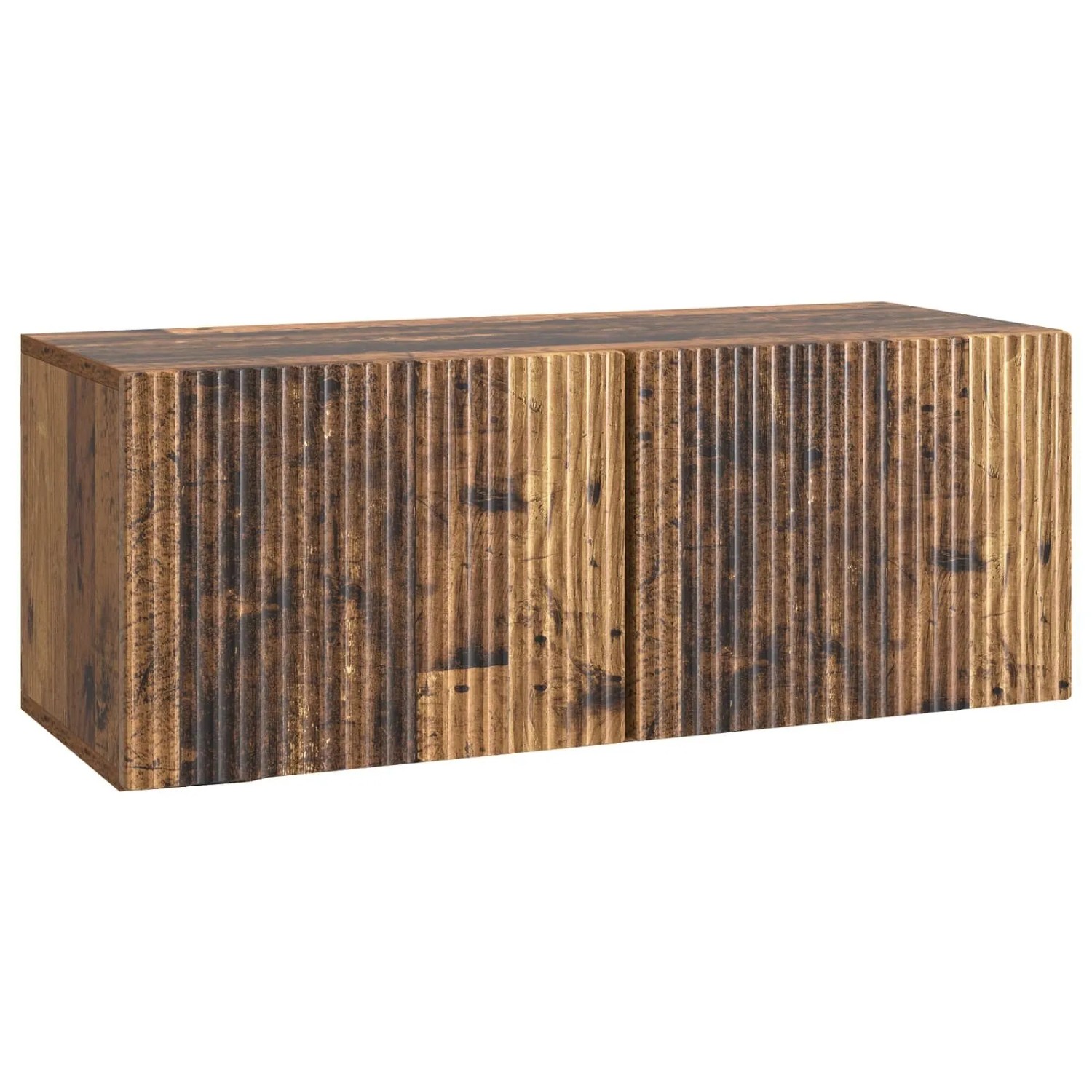vidaXL Wandmontierter TV-Schrank Altholz 78,5 x 31 x 30 cm 898553