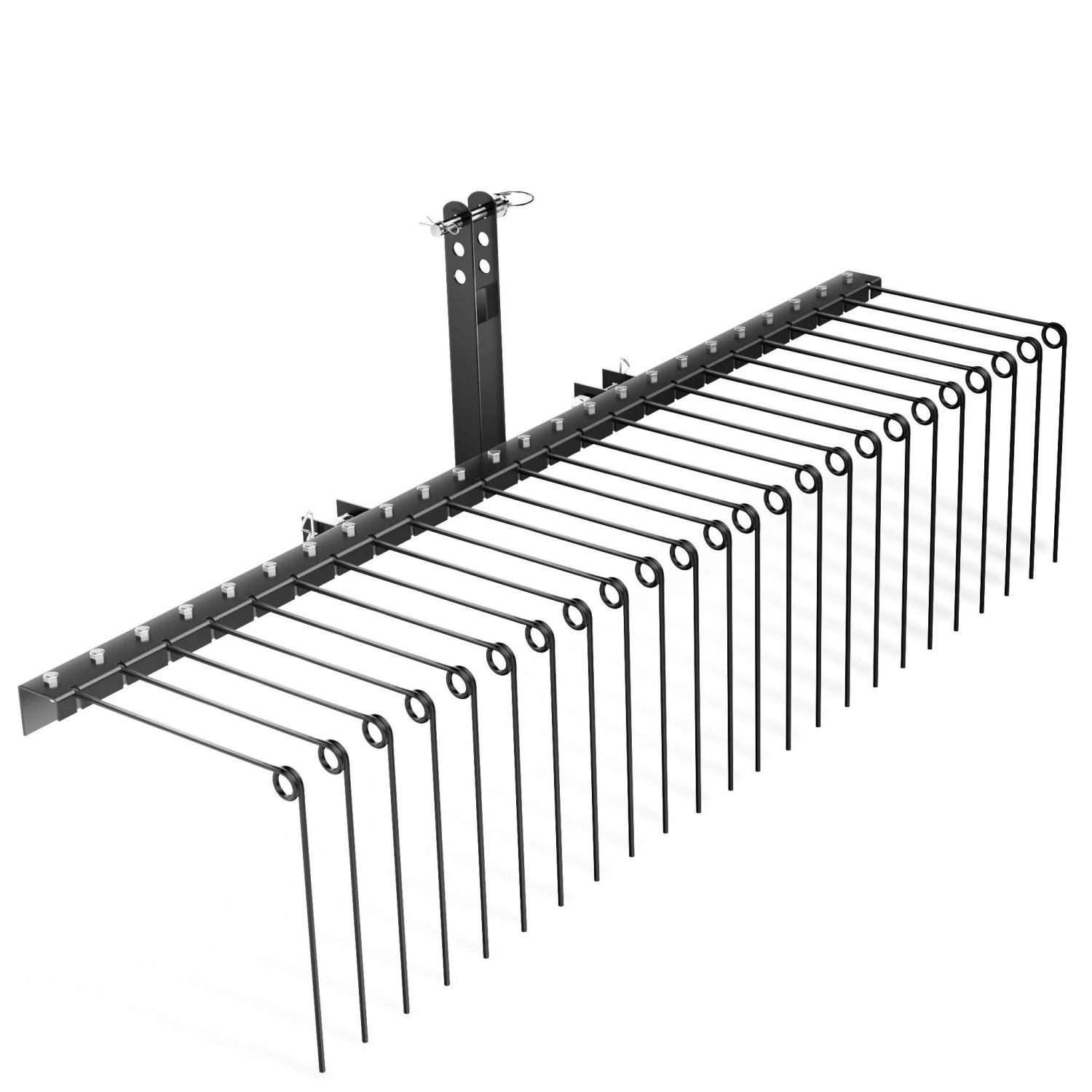 Image of Wiltec Vertikutierer 183Cm Für Aufsitzmäher Rasenlüfter Rasenpflege Rasentraktor
