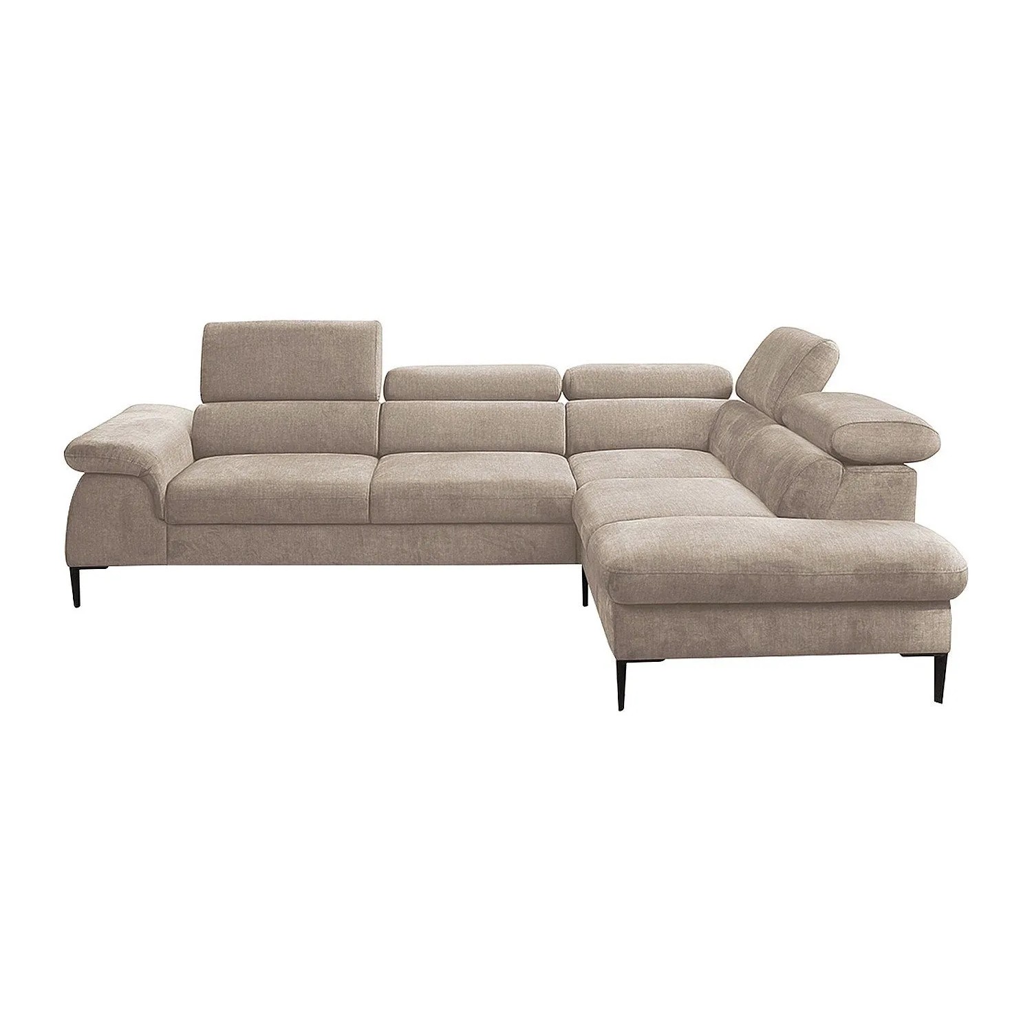 Vente-unique Schlafsofa Sepina Beige 280 cm