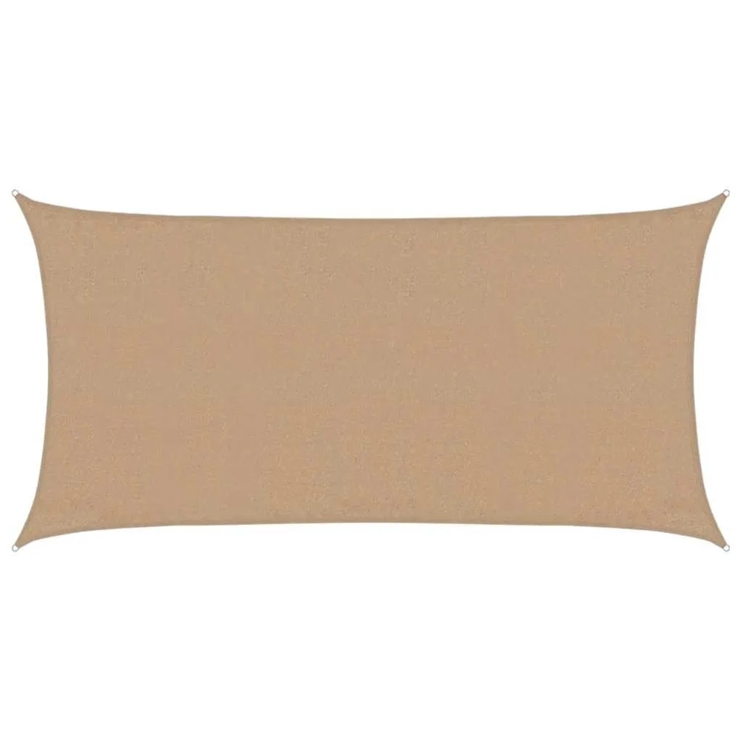 Furnicato Sonnensegel 160 G M² Taupe 3x6 M Hdpe