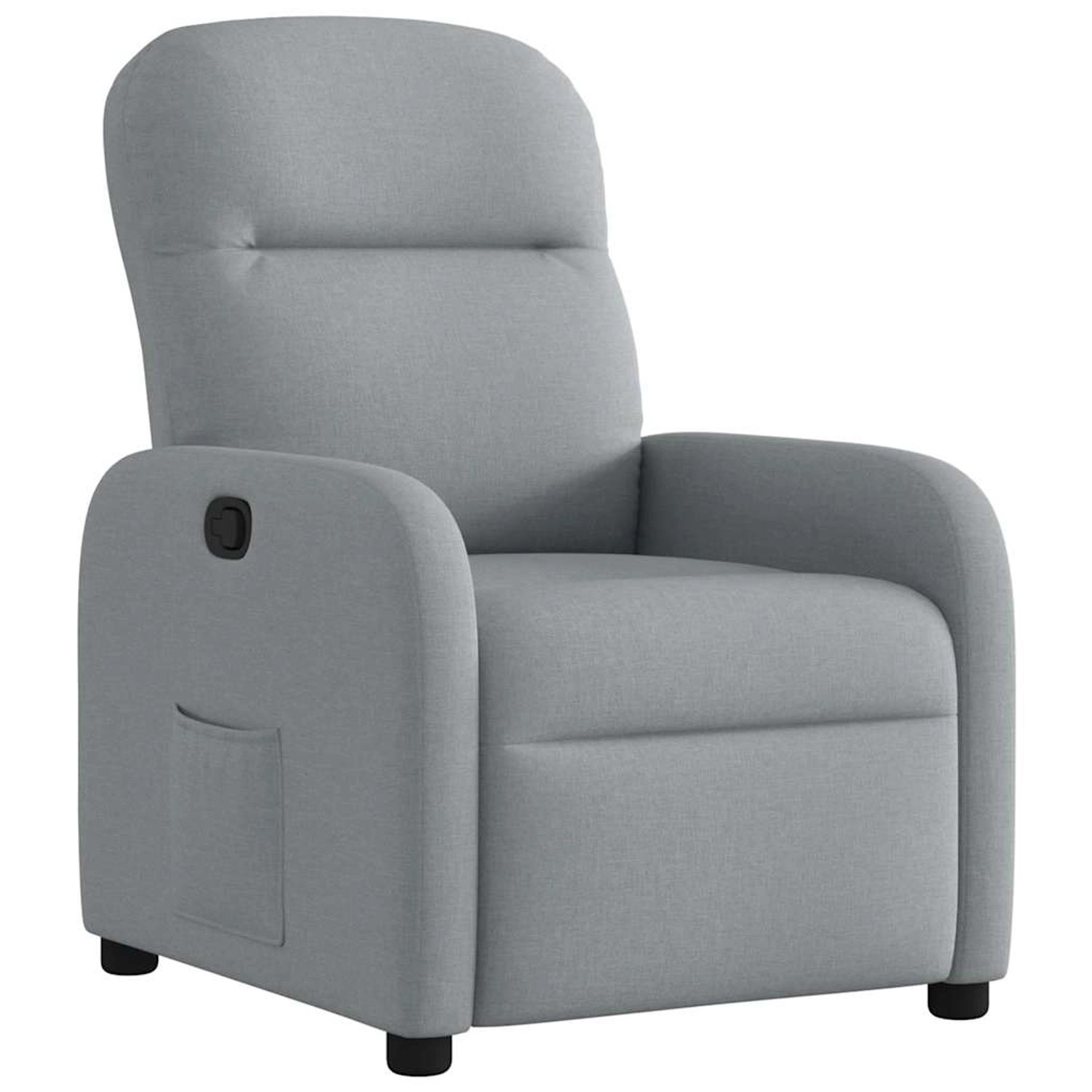 vidaXL Relaxsessel Hellgrau Stoff 4015522 günstig online kaufen