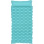 Bestway Luftmatratze Float'n Roll, blau, 213x86 cm. Zum entspannten Treiben auf dem Wasser.