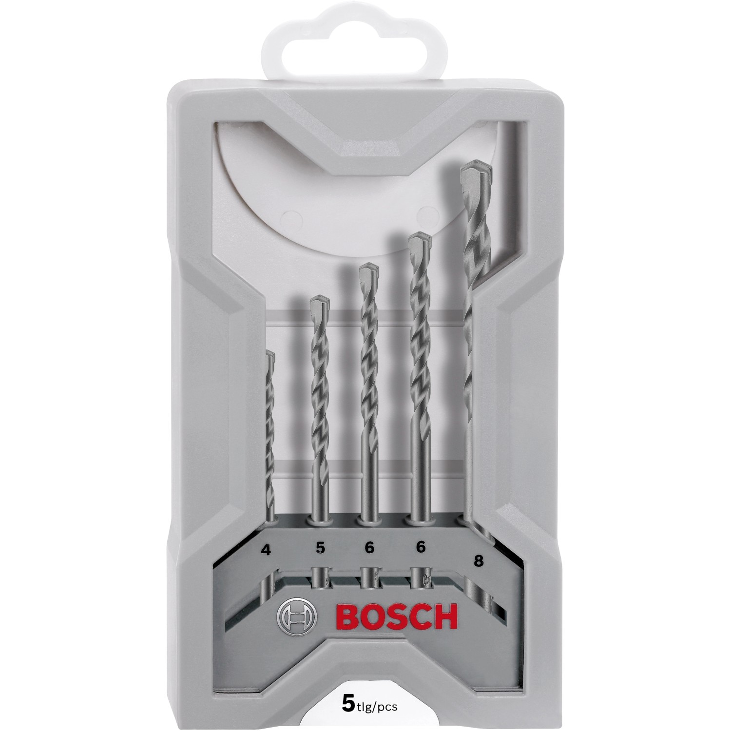 Bosch Betonbohrer-Set CYL-3 Silver Percussion 5-teilig Ø 4 mm - 8 mm