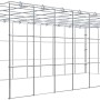 Gabiona Anbaukorb Typ 4, 30x100x50cm, Maschenweite 10x10cm, aus verzinktem Drahtgitter.