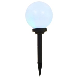 vidaXL Außen-Solarlampen 6 Stk LED Kugel 20 cm RGB 277126
