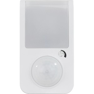 Weiße REV Ritter LED-Steckerleuchte mit Bewegungssensor, 200 lm, 6000 K.
