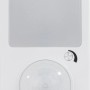 Weiße REV Ritter LED-Steckerleuchte mit Bewegungssensor, 200 lm, 6000 K.