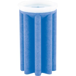 Sanitop-Wingenroth Filtereinsatz aus Kunststoff für Heizölfilter, blau.
