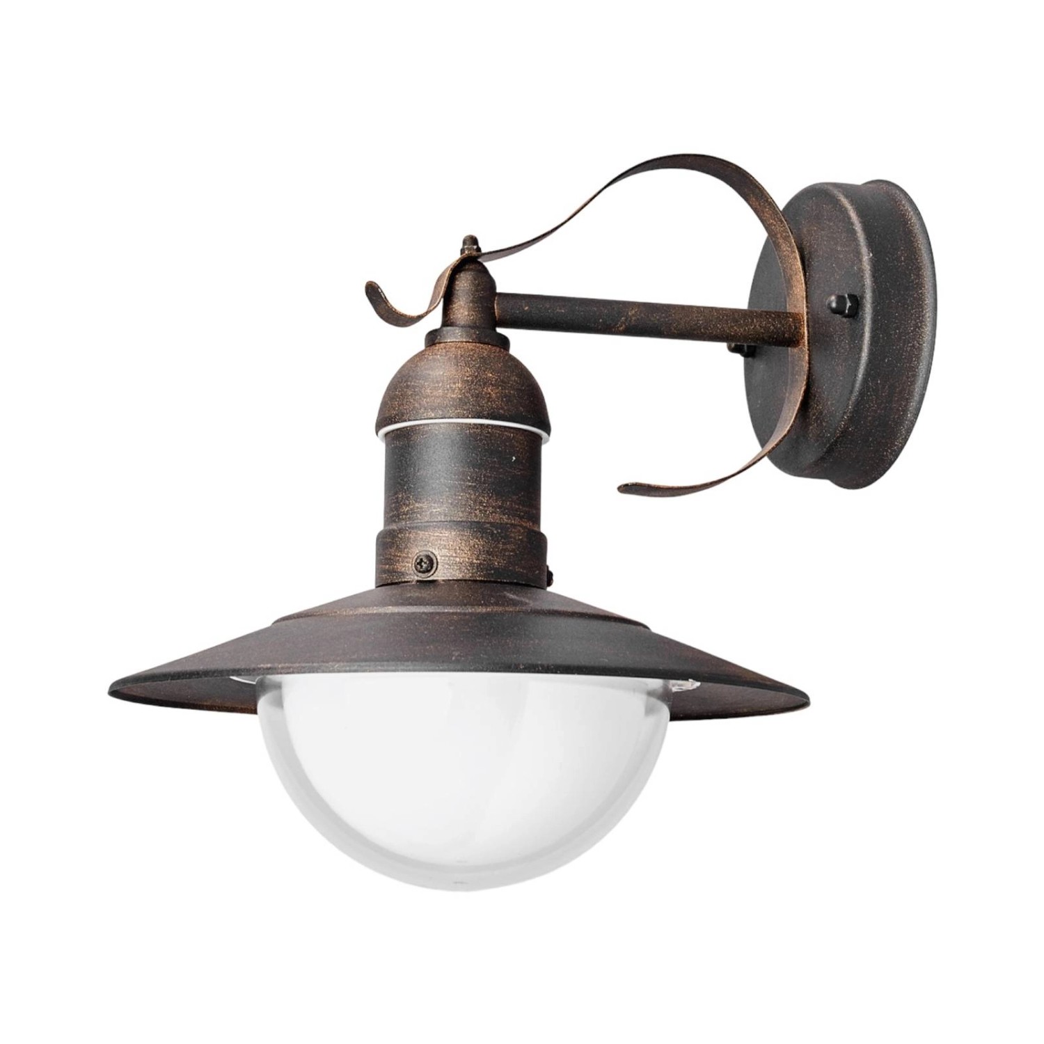 Lindby LED Wandleuchte Außen Clea 9960050 Spritzwassergeschützt Modern in Kupfer aus Edelstahl 1-flammig