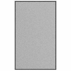 vidaXL Fußmatte Grau 90x150 cm 4105640