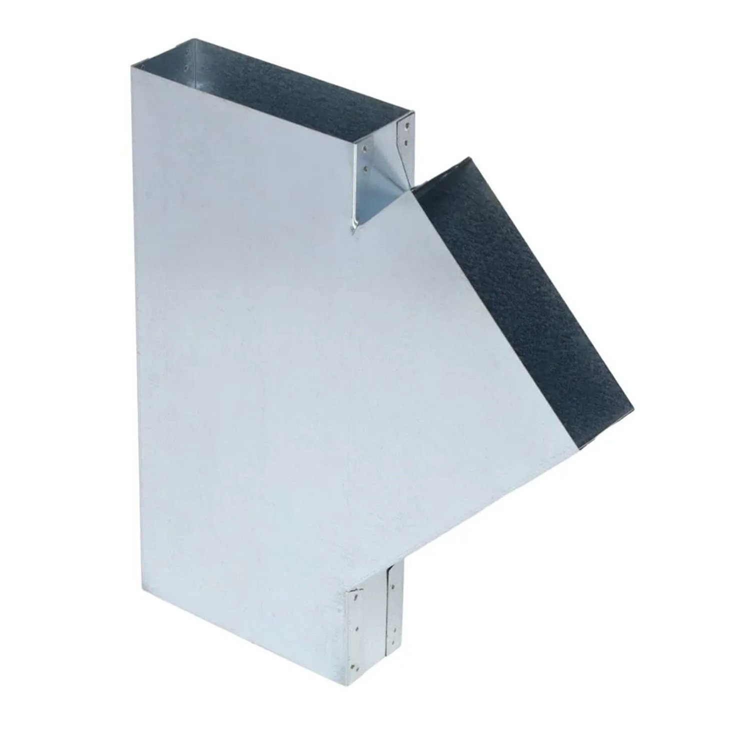Subtiel Flachkanal T-Stück 45° 150 x 50 mm