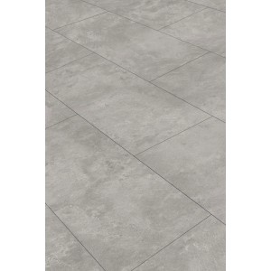 Click-Vinylboden Seattle Concrete Fliese Town, graue Fliesenoptik für den Innenbereich.